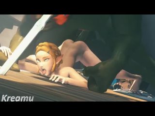zelda x ganon by kreamu (sound by audiodude, voiced by pixiewillow, looped) - pornhubcom